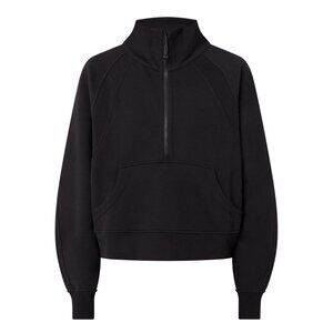 Lululemon Scuba Oversized Funnel-Neck Half-Zip Hoodie in Black XS/S